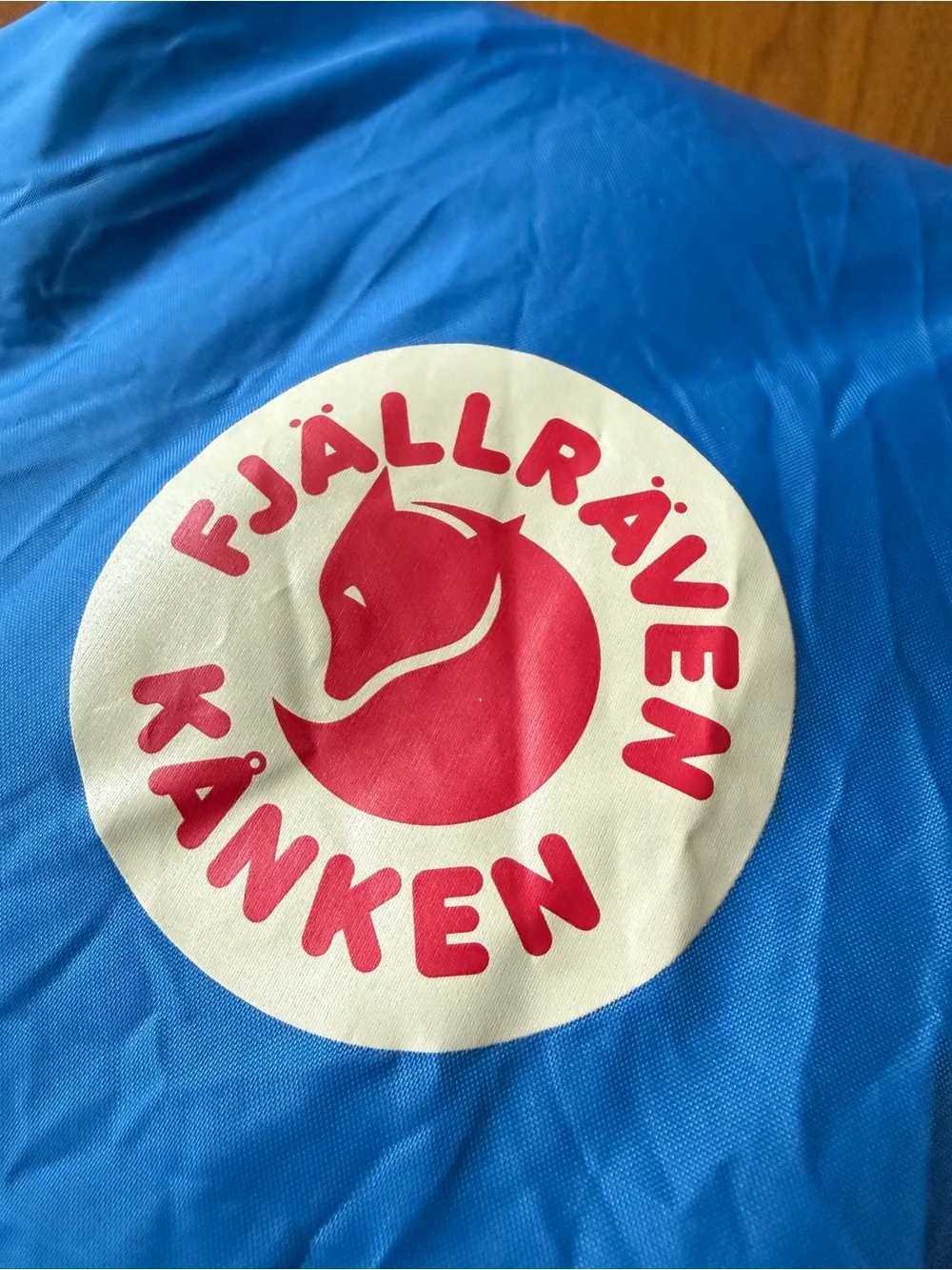 Fjällräven Kånken Mini Kids Backpack in Teal with Orange Accents